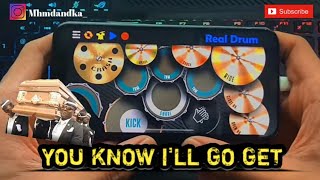 DJ YOU KNOW I'LL GO GET - LAGU PETI JOGET VIRALL || REAL DRUM COVER