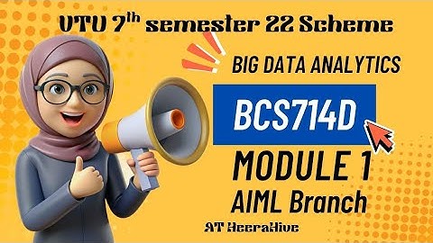 BCS714D Big Data Analytics Module 1 Notes | VTU 7th Sem AIML | AT HeeraHive