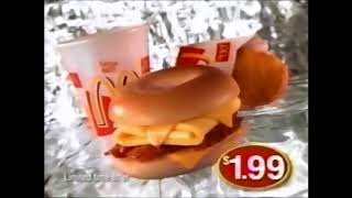 McDonald's Family Restaurants Breakfast Time 2001 TV Commercial HD