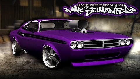 NFS Most Wanted | 1971 Dodge Challenger R/T 440 Mod Gameplay [1440p60]