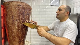 The Most Famous Doner Kebab in Istanbul  People Line Up For This Street Food