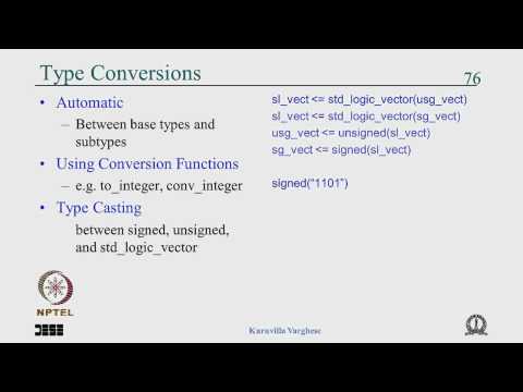 Mod-03 Lec-19 Operators,