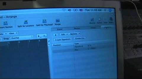 Logic Pro 8 Tutorial: List Menu