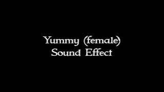 Yummy (female) sound effect