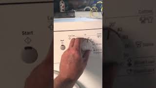 How to Reset Bosch washing machine F21 fault repair diagnostic Germany Dutch