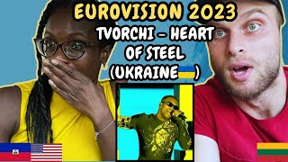 REACTION TO TVORCHI - Heart Of Steel  (Ukraine 🇺🇦 Eurovision 2023) | FIRST TIME LISTENING TO TVORCHI