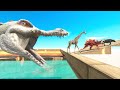 Dinosaur or animal  who escaped from ice dino prison  animal revolt battle simulator