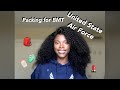 USAF Enlistment| Packing for BMT 2022