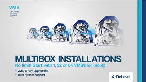 DeLaval voluntary milking system VMS