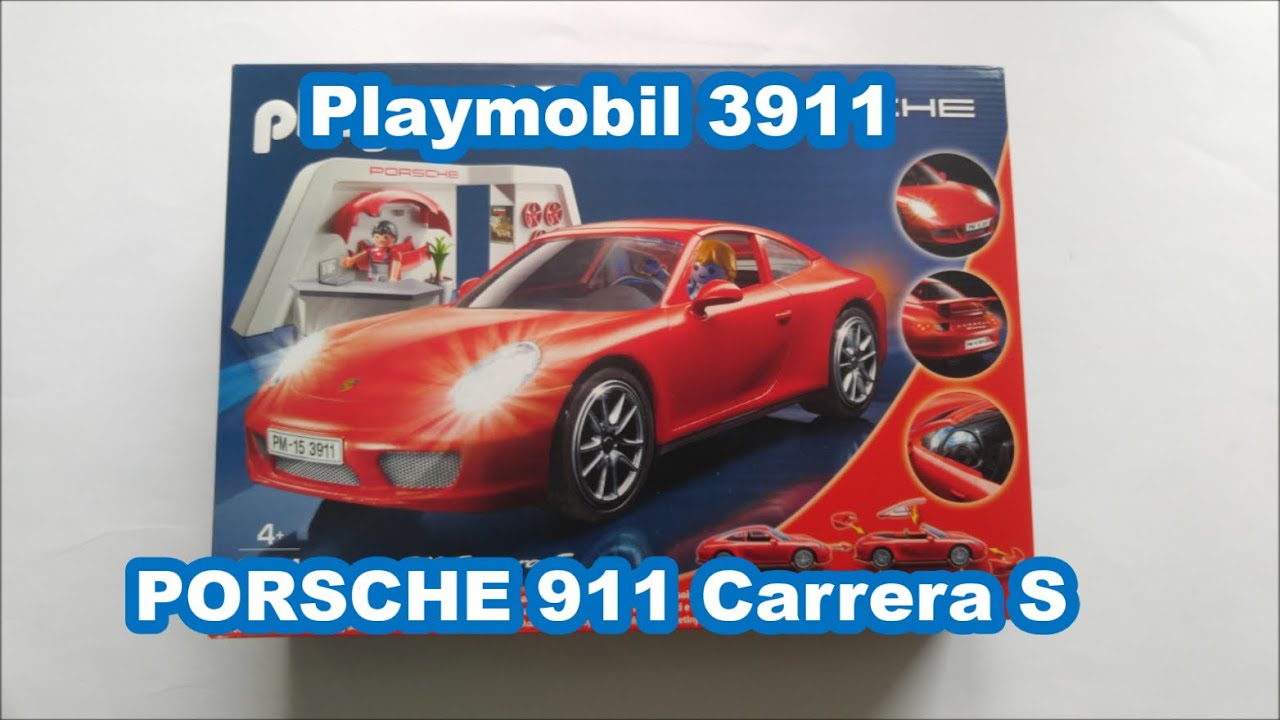 NEW IN BOX Rare Store Display Playmobil Porsche 911 Carrera S Red Model  3911 Collectible Toys Made in Germany -  Norway