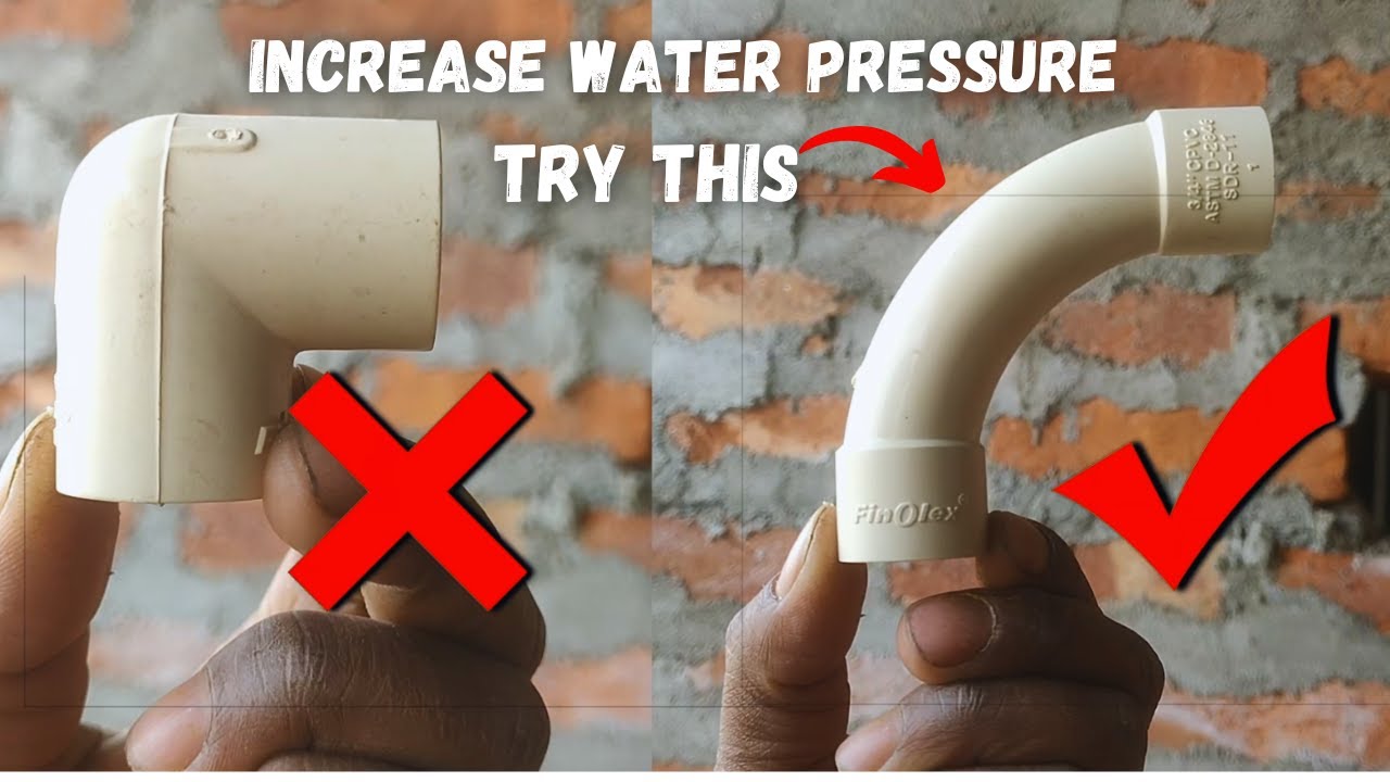 Increase Your Water Pressure || Try This New Product - YouTube