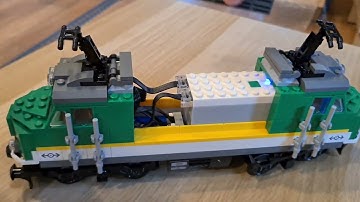 LEGO Trains automatic control with Powered Up color sensor