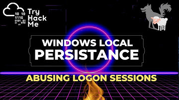 Logon Triggered Persistence 🔥 Tryhackme Red Team Path 🔥 Windows Local Persistance