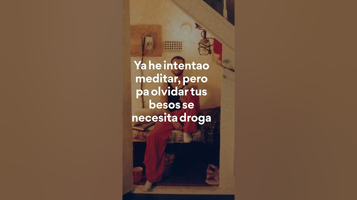 Mora feat. C. Tangana, DROGA (Letra - Coro/Lyrics)