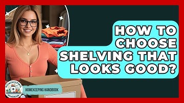 How To Choose Shelving That Looks Good? - Homekeeping Handbook