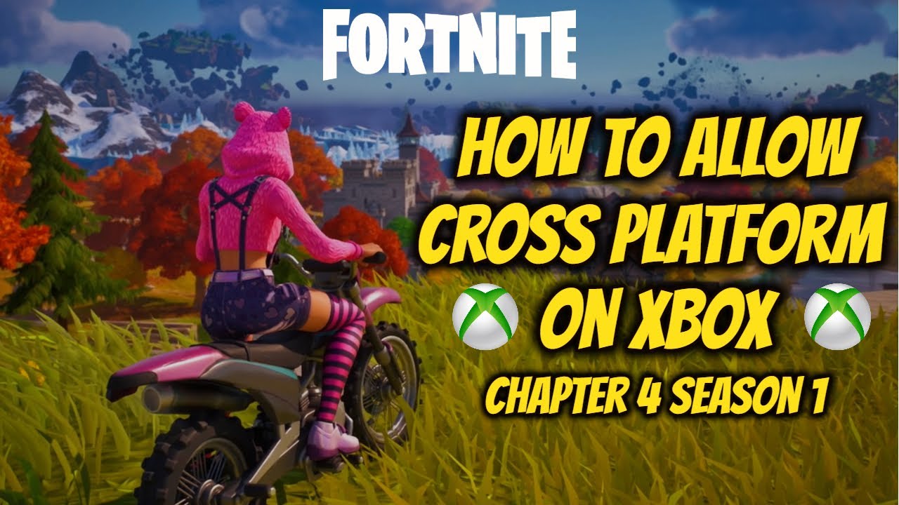 Cross-Platform Play Enabled on Fortnite for PS4 and XBox One