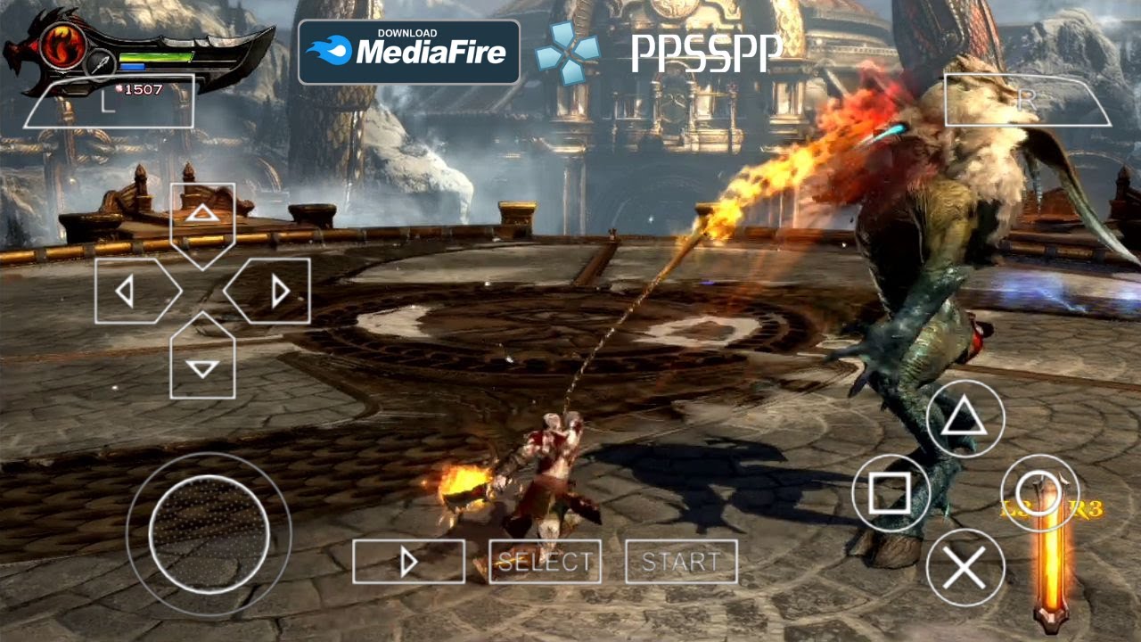 Download Todos os God of War para PPSSPP Android via mediafire