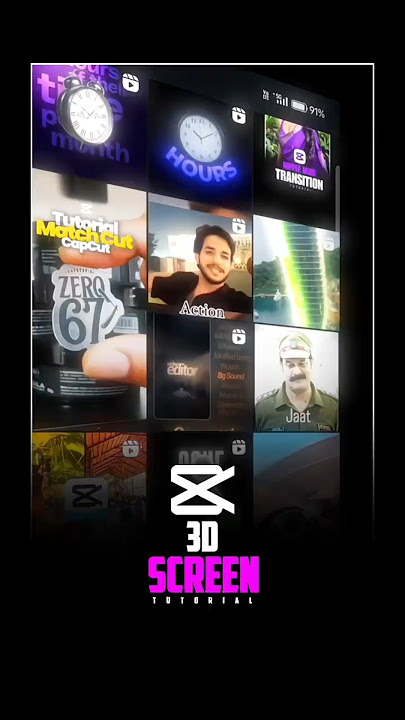 How I create 3d Screen Tutorial in Capcut 🗿🔥 #capcut #tutorial #edit