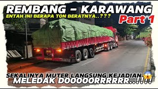Muatan Super Berat Ban Truk Meledak Ketika Tikungan Tajam Mobil Pecah Ban, Idiots In Cars