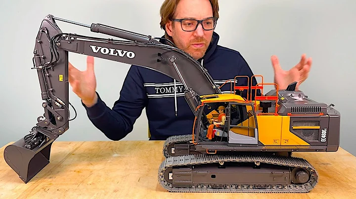 UNBOXING of AWESOME RC EXCAVATOR VOLVO EC 480 by T...