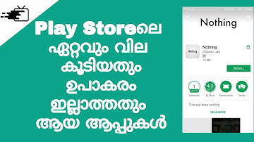Worst App In Playstore For Big Money | Malayalam Explained By SPINACH MEDIA