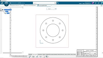 Creating Annotation Dimensions Drafting Creating Section Cut/View CATIA 3D EXPERIENCE 21