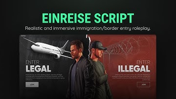 FiveM Einreise Script | Whitelist & Roleplay Immigration| ata-einreise