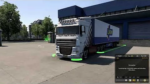 DAF XF105 Raw Open Pipe Euro Truck Simulator (Amsterdam - Groningen Realistic ETS POV Drive)