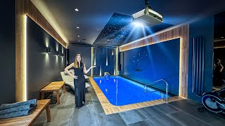 ЭЛИТНЫЙ Бассейн с КИНОТЕАТРОМ | Дизайнерские ФИШКИ SPA-комплекса