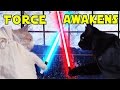 CAT Force Awakens [Epic Cat Lightsaber Fight]