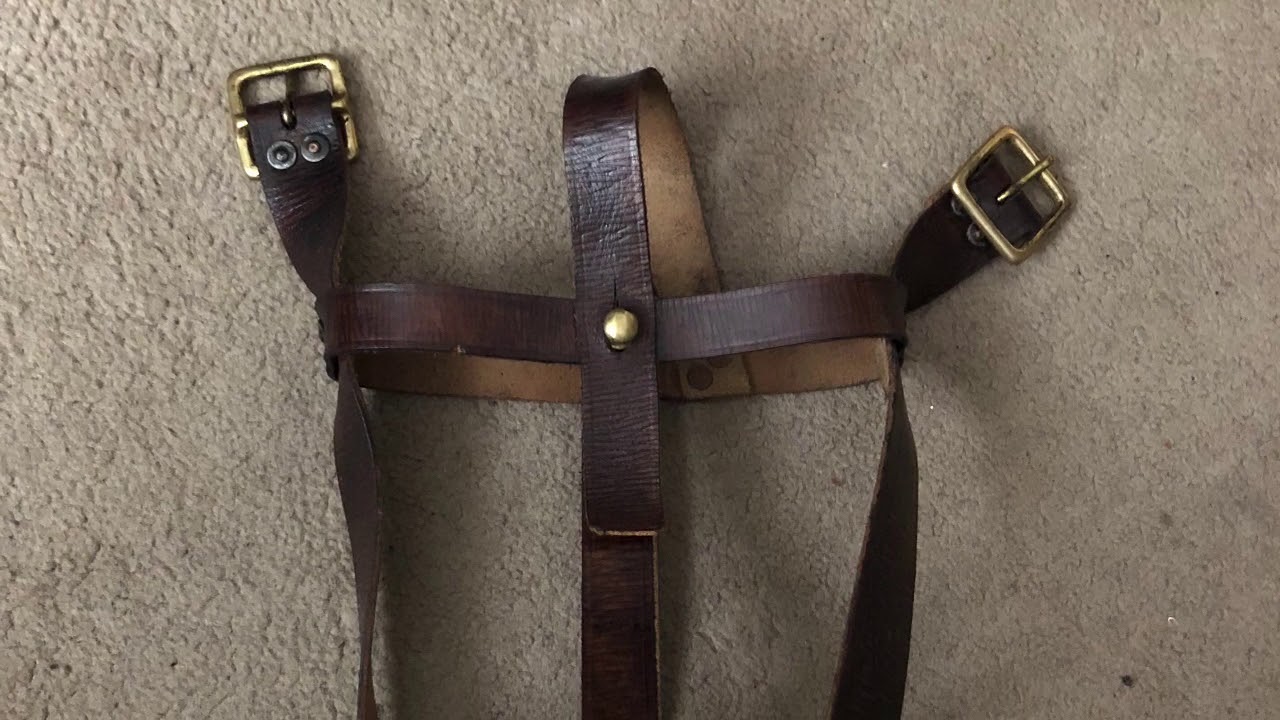 WW1 1914 Pattern Leather Equipment YouTube