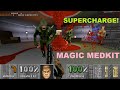 Doom 2 magic medkit by clippy clippington  uv with supercharge  secret reveal  see links below