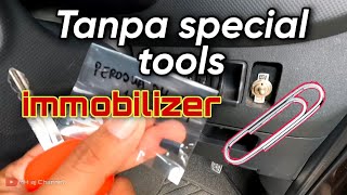 DIY cara Program Kunci Immobilizer Perodua Myvi tanpa special tools