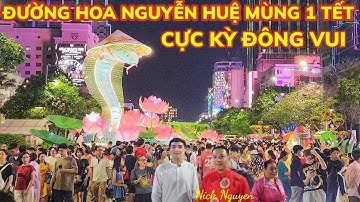 CHẤM 6-7 ĐIỂM CHO ĐƯỜNG HOA NGUYỄN HUỆ TẾT ẤT TỴ 2025? NGƯỜI BẠN AFGHANISTAN NÓI GÌ? || Nick Nguyen