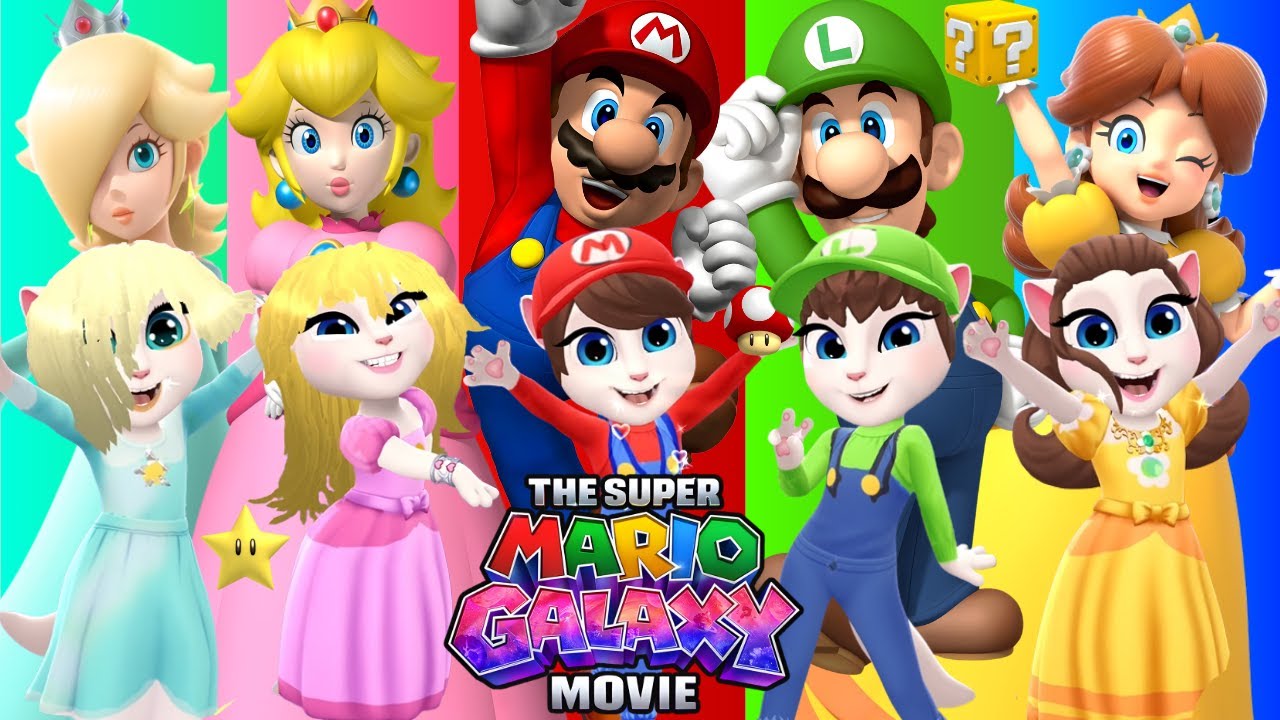 🌈 MARIO GALAXY MOVIE ➕ ANGELA 2 | Cosplay Makeover