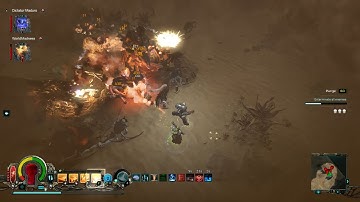 Co-op - Assault Crusader vs Tyranids - Crusader Class - Warhammer 40K Inquisitor Martyr