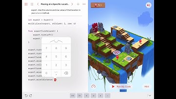 Placing At A Specific Location - Swift Playgrounds