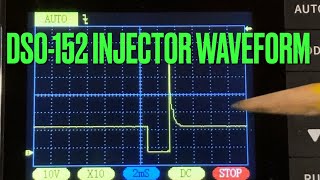 Fnirsi DSO152 Fuel Injector Waveform Capture