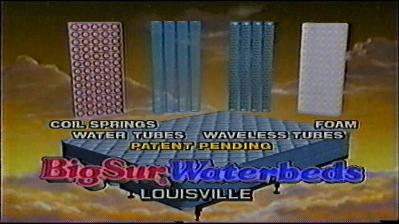 Big Sur Waterbeds Louisville KY Commercial (1992) YouTube
