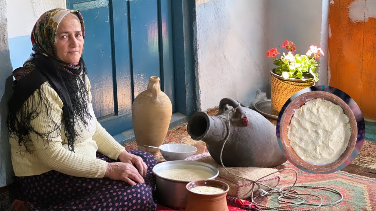 Как сделать масло из коровьего молока традиционным способом!