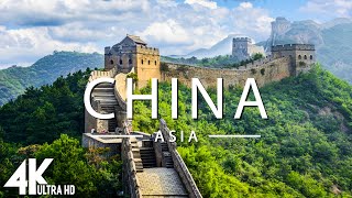 FLYING OVER CHINA (4K UHD)  Relaxing Music Along With Beautiful Nature Videos  4K Video Ultra HD