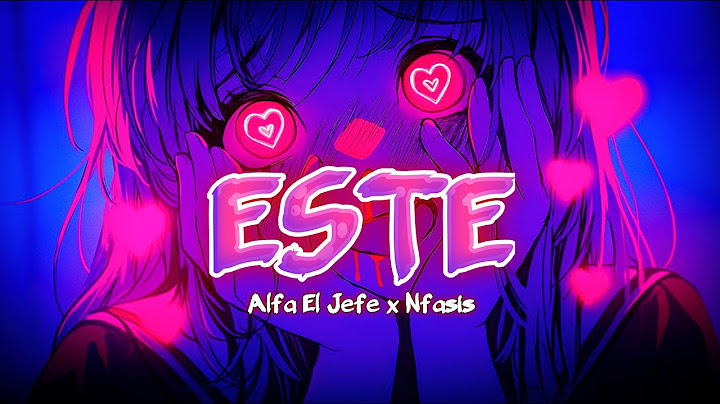 Alfa El Jefe x Nfasis - ESTE [Slowed + Reverbed] REMIX | LoFinity