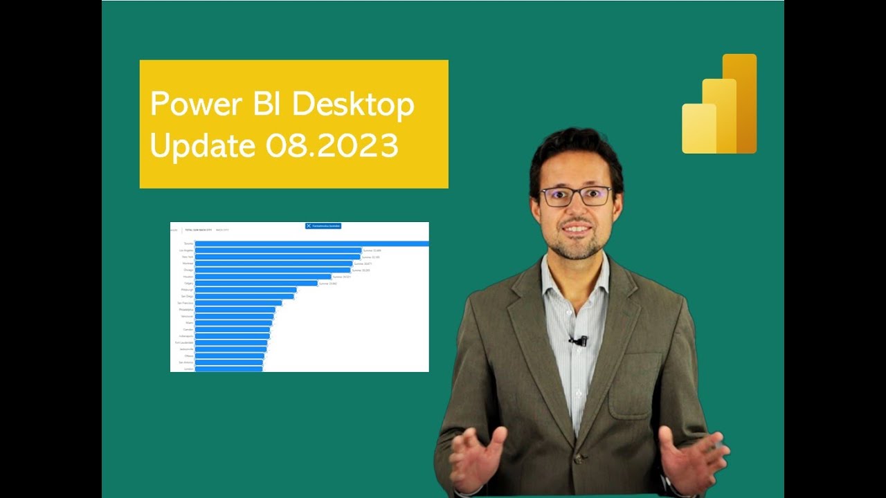 Power BI Desktop Update August 2023 deutscher Kommentar - YouTube