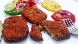 Kolkata Style Fish Fry|| Bengali Fish Fry|| Bengali Style Fish Cutlet|| Bhetki Fish Fry