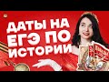 Даты на ЕГЭ по истории | История ЕГЭ | Умскул