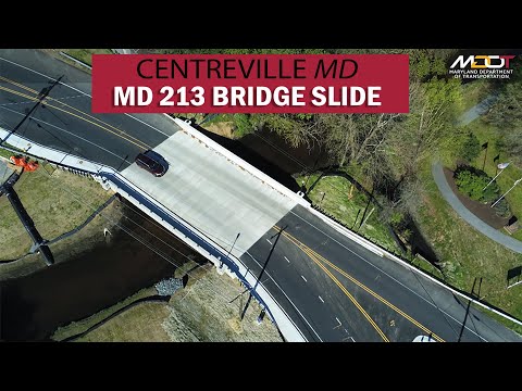 Bridge Slide Centreville 213 MD - MDOT-SHA