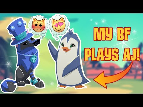 MY BOYFRIEND PLAYS ANIMAL JAM FOR THE FIRST TIME!