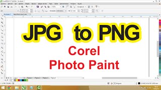 jpg to png corel photopaint easy