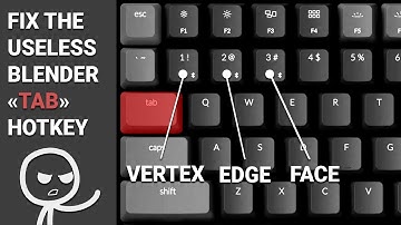 Say Goodbye to TAB Key Hassle in Blender with This Pro Tip! - Instantly Switch From Object Mode