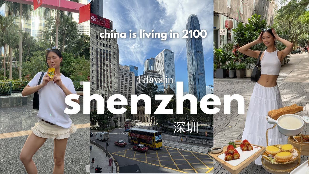 SHENZHEN VLOG Поездка в Шэньчжэнь 🇨🇳 первый раз в Китае, самый современный город мира, однодневна...